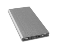 Forever Power Bank Forever PB-012 8000 mAh srebrny - 1403420 - zdjęcie 1
